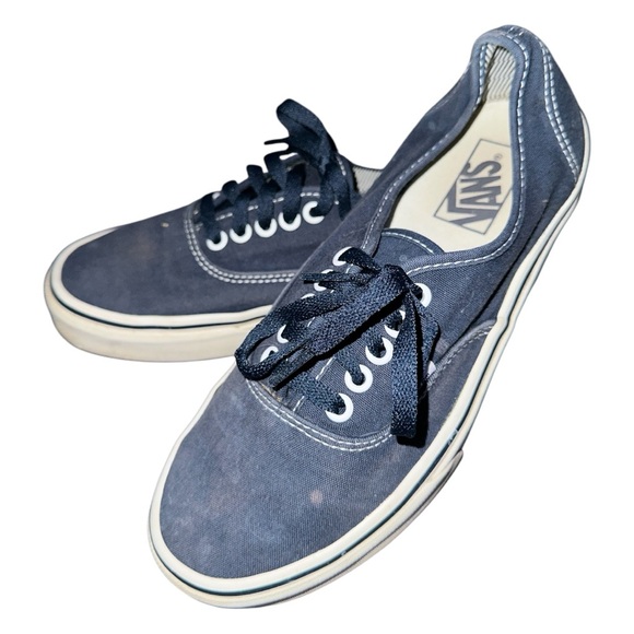 (2 for $10) Vans Classic Navy Blue Canvas Sneakers - Picture 4 of 7